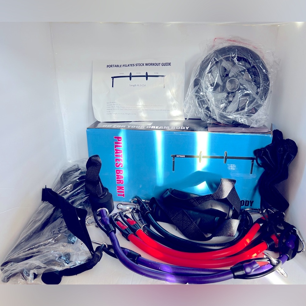 HOTWAVE Pilates Kit ,at Home Workout Equipment NEW in Box